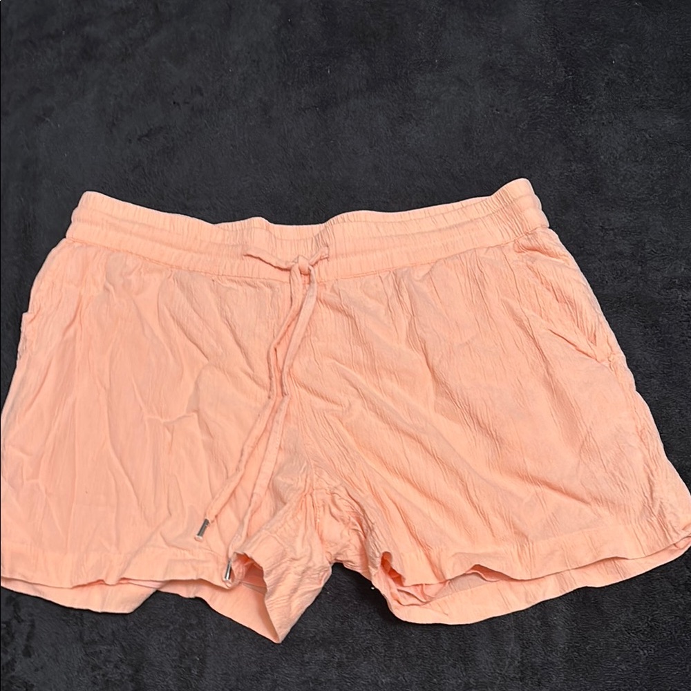 Style & Co Peach Drawstring Shorts